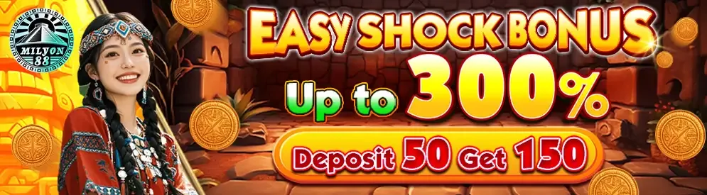 Daily Easy Shock Bonus — Milyon88 live casino promotion